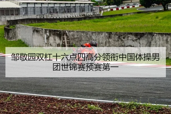 邹敬园双杠十六点四高分领衔中国体操男团世锦赛预赛第一